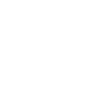 Minimalist icon of a white trash bin with a lid on a transparent background.