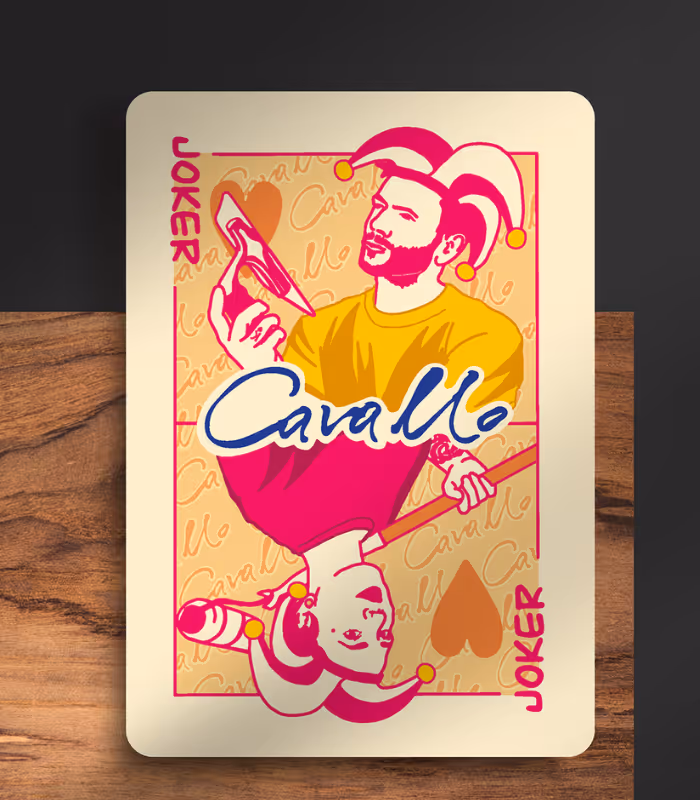 Joker Cavallo Werbung KS Branding Handwerk Logo Marke Markenauftritt Marketing Branding Agentur Wuppertal Solingen Remscheid