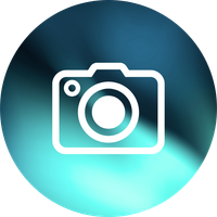 Weißes Kamera-Symbol