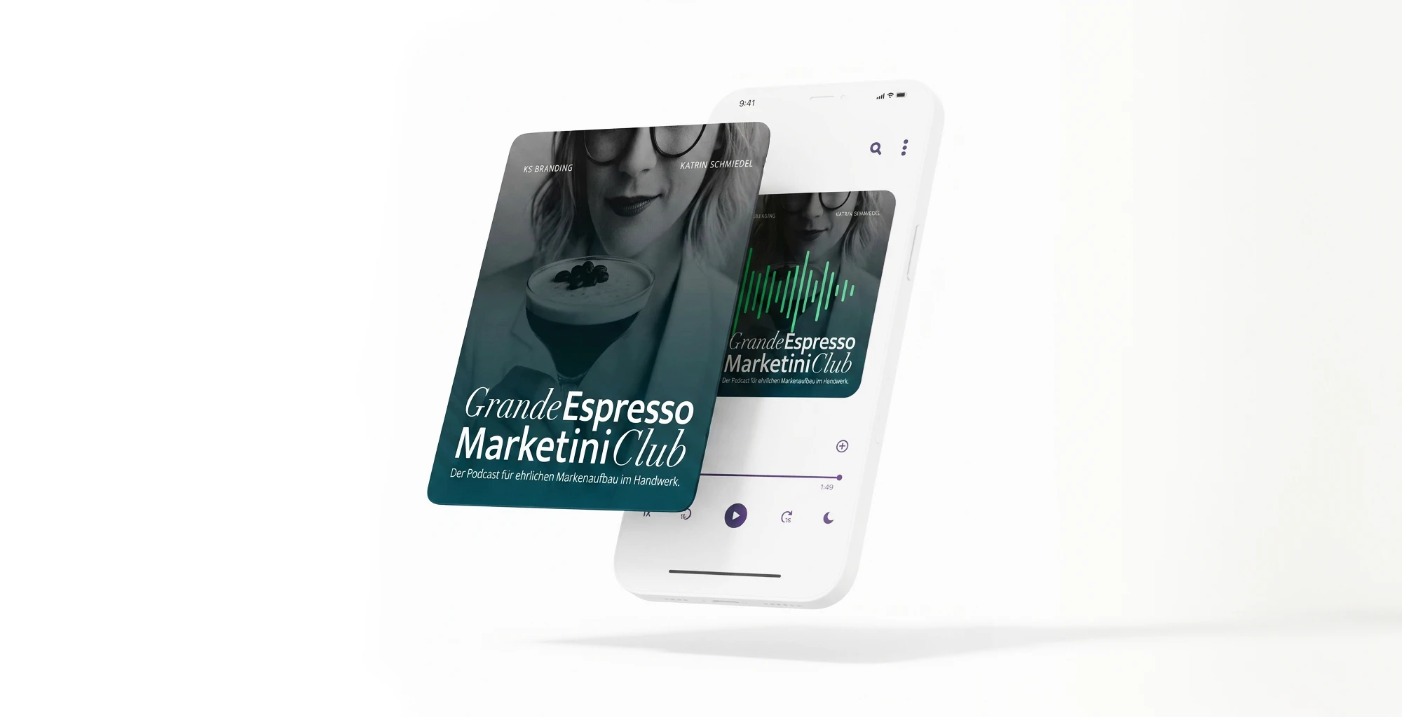 Mockup Podcast Handwerk Marketing Branding Markenaufbau