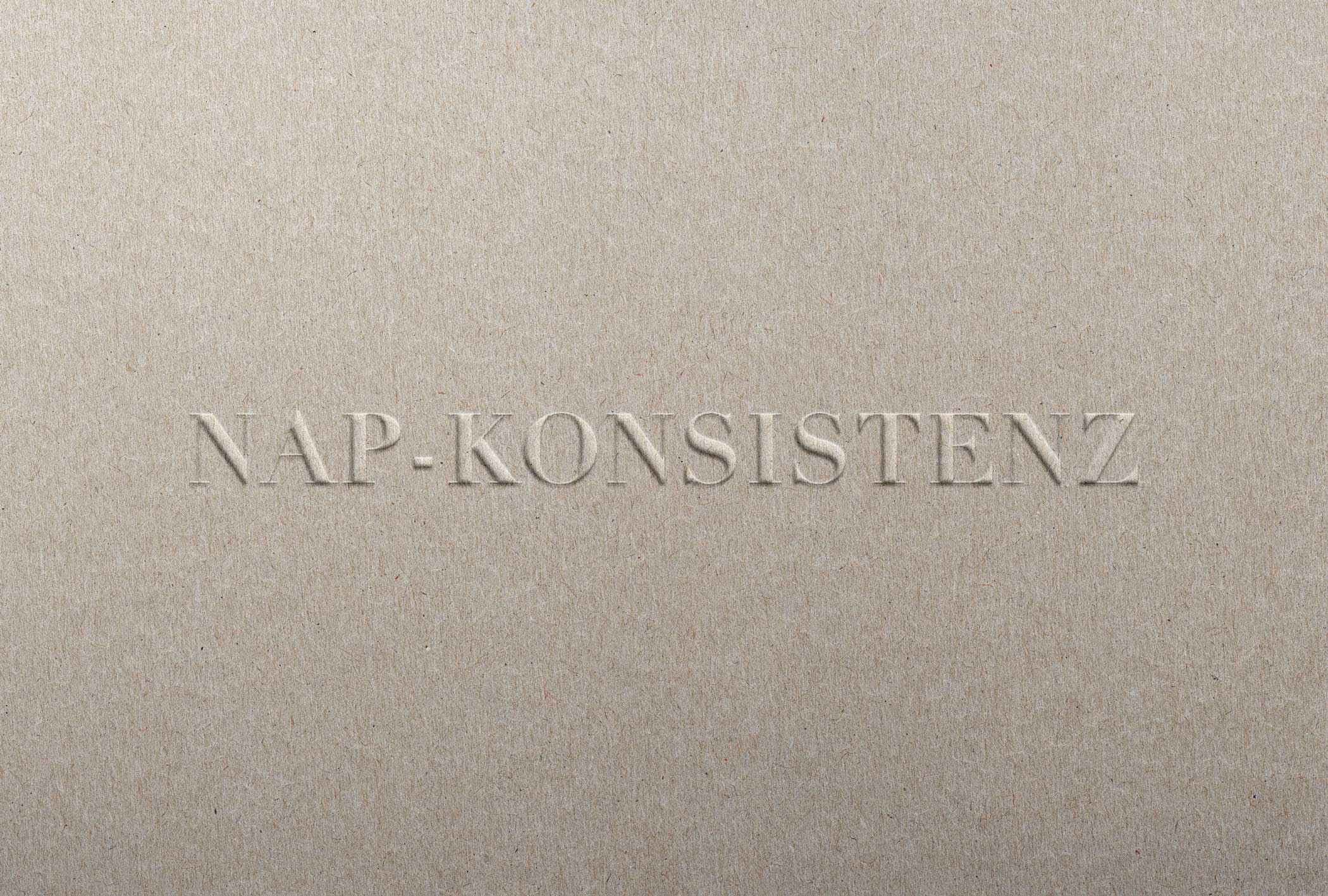 NAP-Konsistenz
