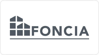A logo for Fonci.