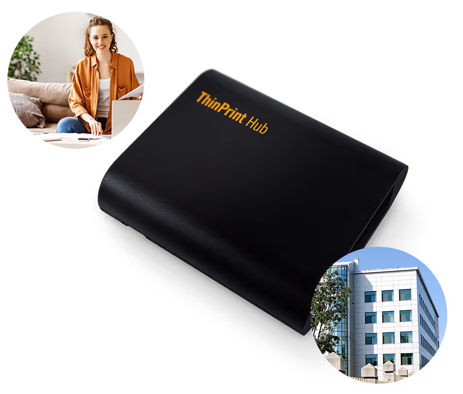 Easy printing in remote offices thanks to ThinPrint Hub