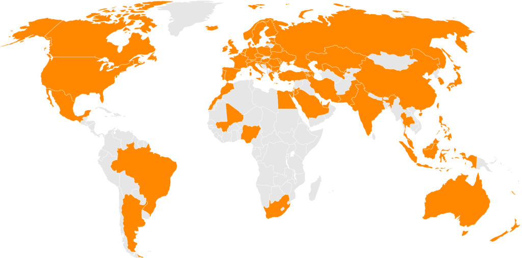 More than 200 renowned distributors and partners offer ThinPrint in over 50 countries.