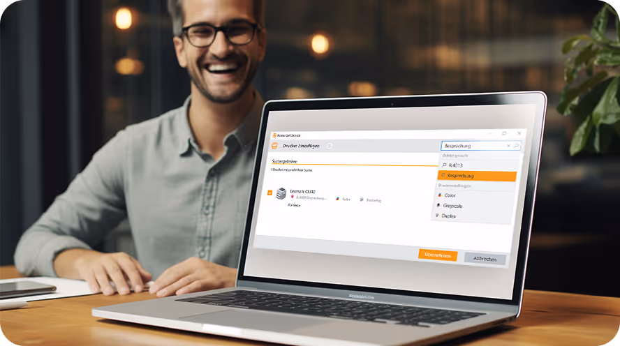 Easy printing thanks to Printer Self Service