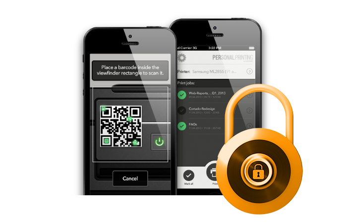 ThinPrint's print management system ensures secure printing