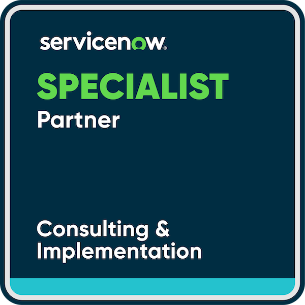 ServiceNow Specialist C&I Badge