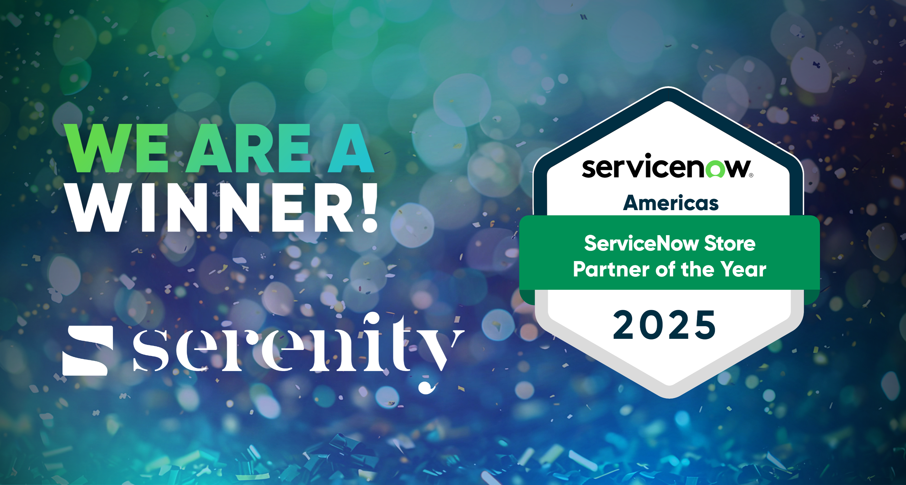 Serenity wins ServiceNow Store Partner of the Year Award