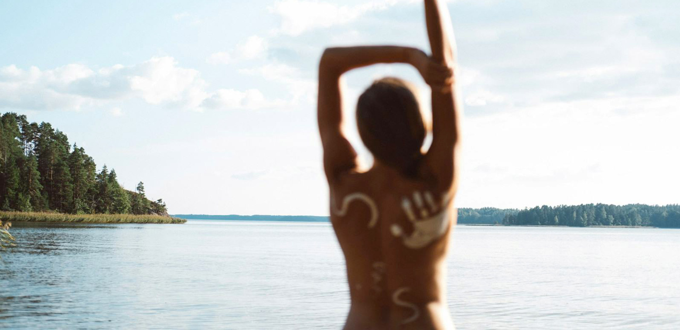 Paysage de l’étang Blanc à Seignosse au lever du jour