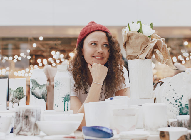 Atelier pop-up store de créateurs au Pays basque