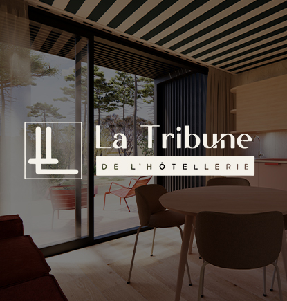 Couverture d’article La Tribune de l'Hôtellerie mentionnant Bonjour Sauvage