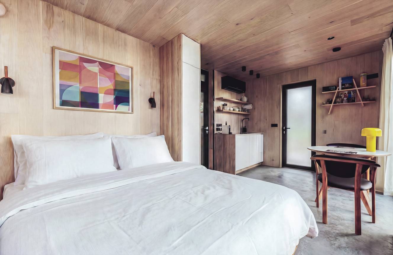 Gemütliches Zimmer im Miroir Ööd mitten in der Natur in Seignosse