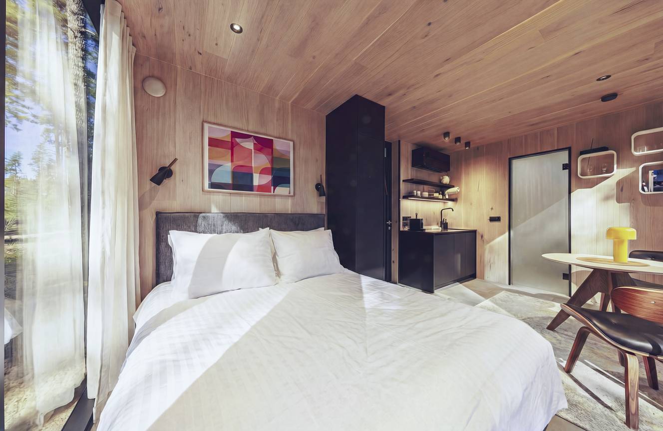 Zimmer im Miroir Ööd, außergewöhnliche Unterkunft im Herzen des Waldes in Seignosse