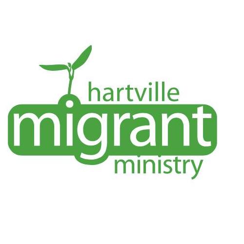 Hartville Migrant Ministry logo, local outreach partner of Evermore Community Church in Hartville, Ohio, serving migrant workers with Christian love and support.