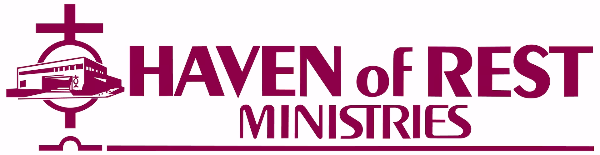 Haven of Rest logo, outreach partner of Evermore Community Church in Hartville, Ohio, offering Christian refuge and support services to those in need.