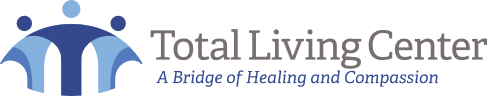 Total Living Center logo, outreach partner of Evermore Community Church in Hartville, Ohio, offering healing, compassion, and community ministry.