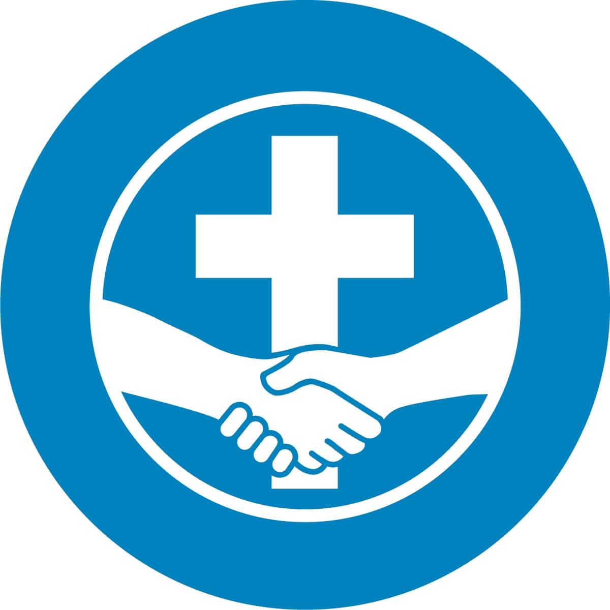 Mennonite Disaster Service logo, outreach partner of Evermore Community Church in Hartville, Ohio, providing Christian disaster relief and rebuilding support.
