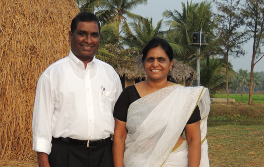 Missionary Jacob Beera with his wife, supported by Evermore Community Church in Hartville, Ohio, advancing Christian outreach and discipleship abroad.