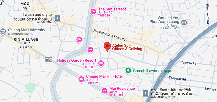 Thailand Map