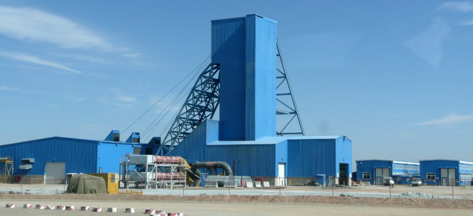 Shaft 1 at Oyu Tolgoi