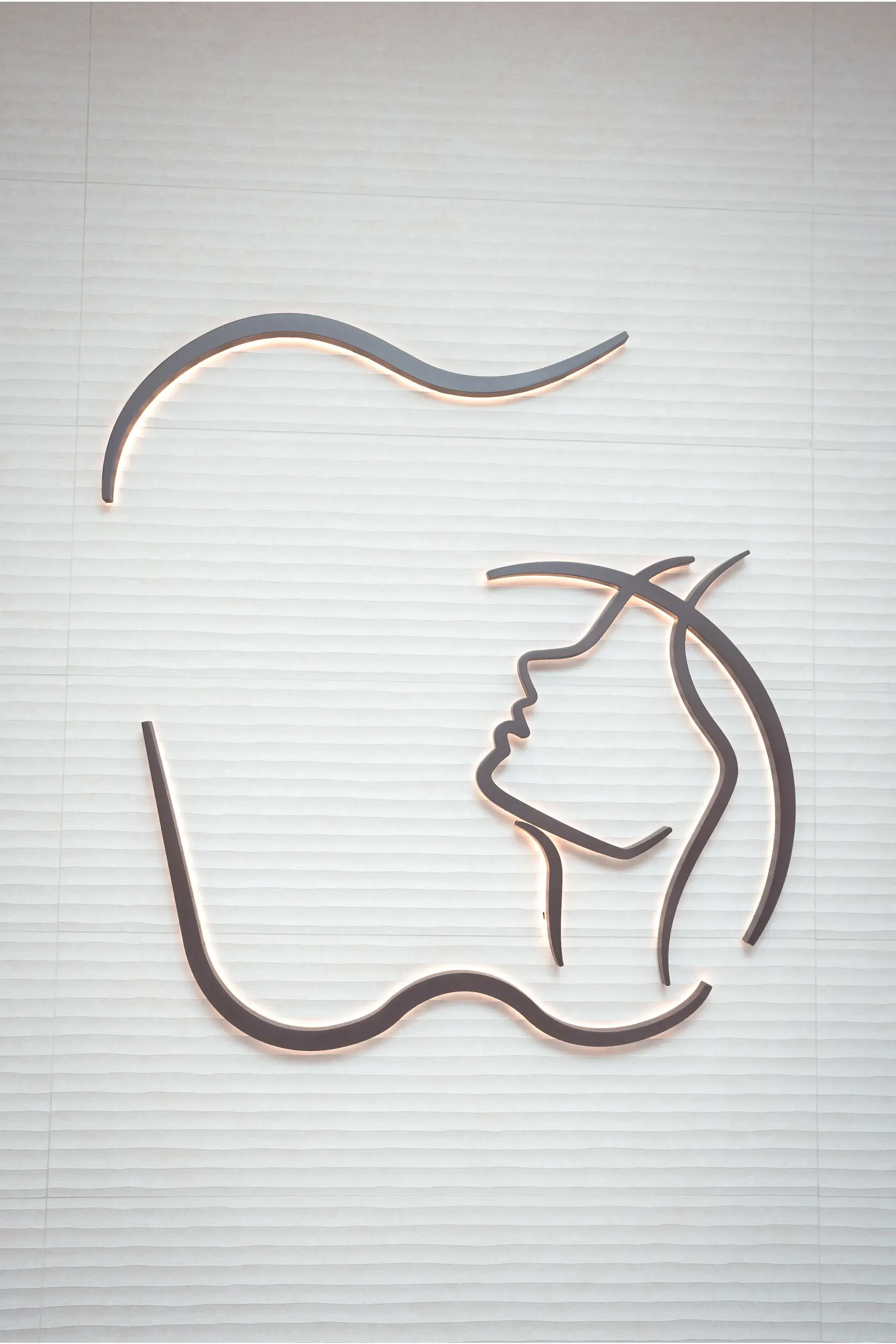 Luminous Dental Spa logo signage
