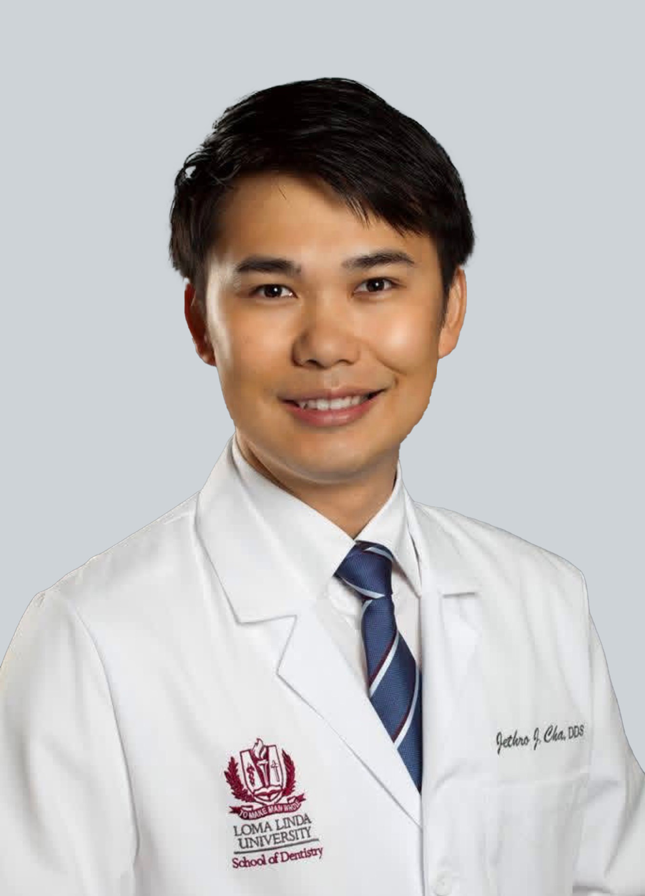 Jethro J. Cha, DDS, FAGD, earned his Doctor of Dental Surgery degree from the Loma Linda University School of Dentistry in 2014. 