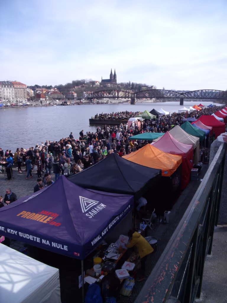 The jam packed Soup Fest