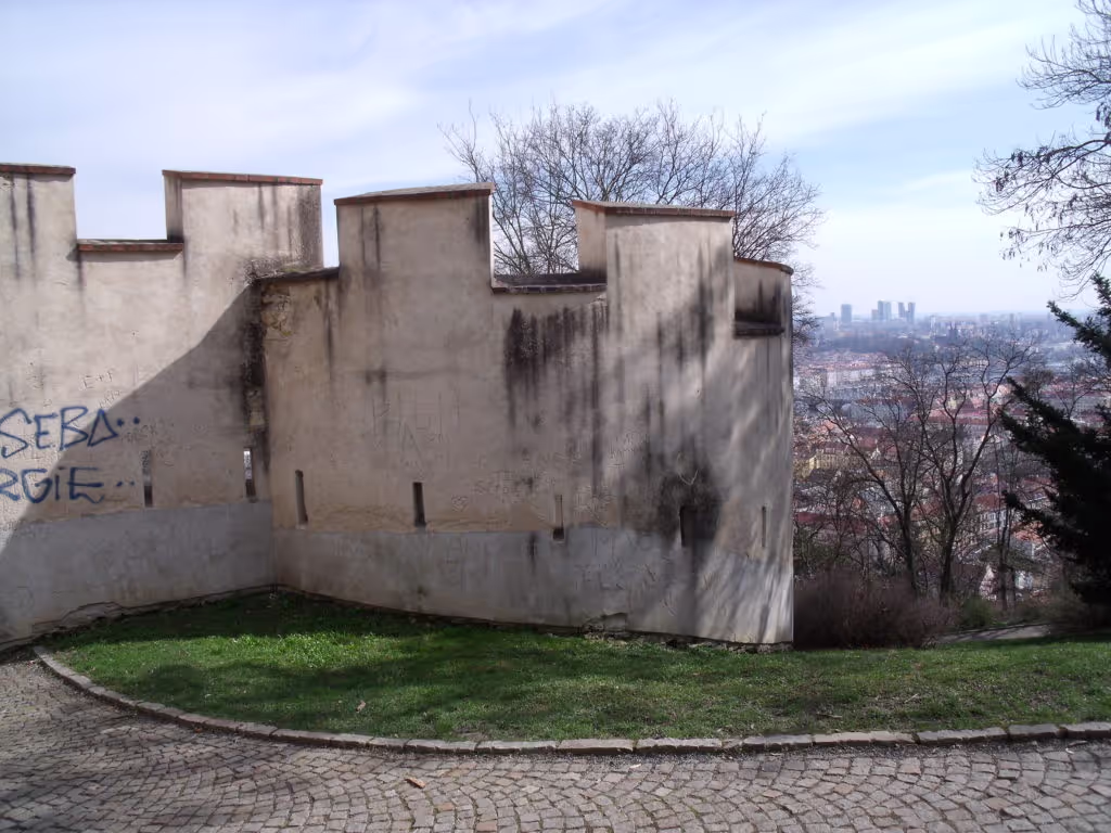 A section of the Hunger Wall