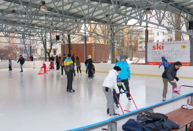 Ice Skating at Gutovka Areal