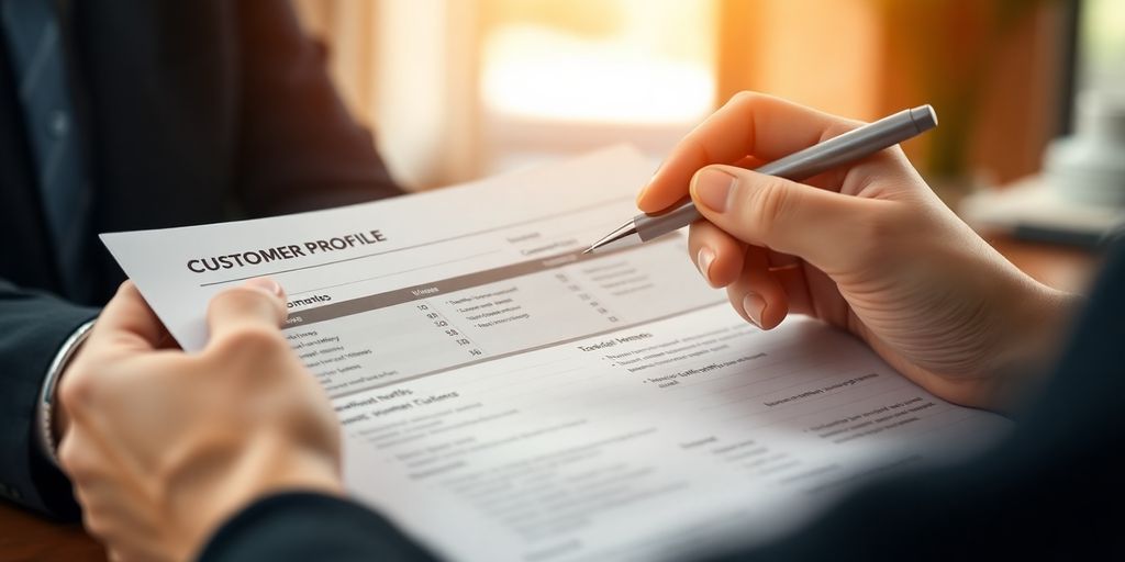 Sales lead list building with ideal customer profiles.