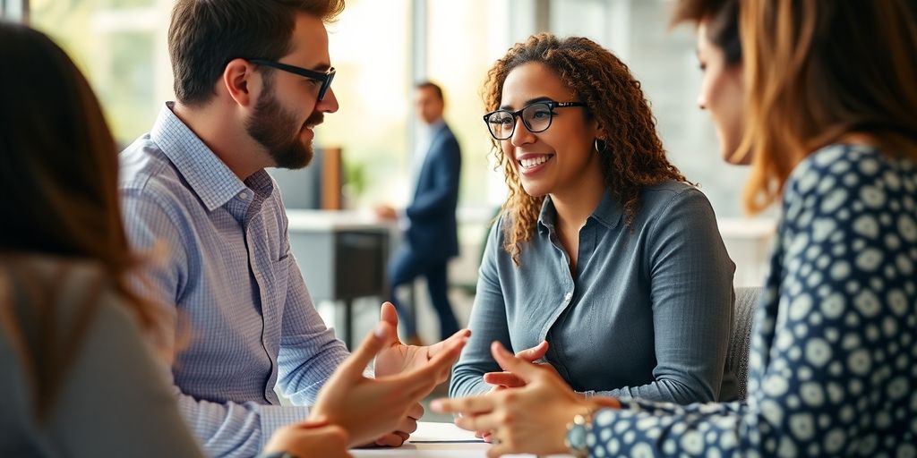 Sales Development Representative planning a strategy session.