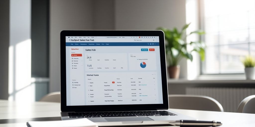 HubSpot Sales Hub interface.