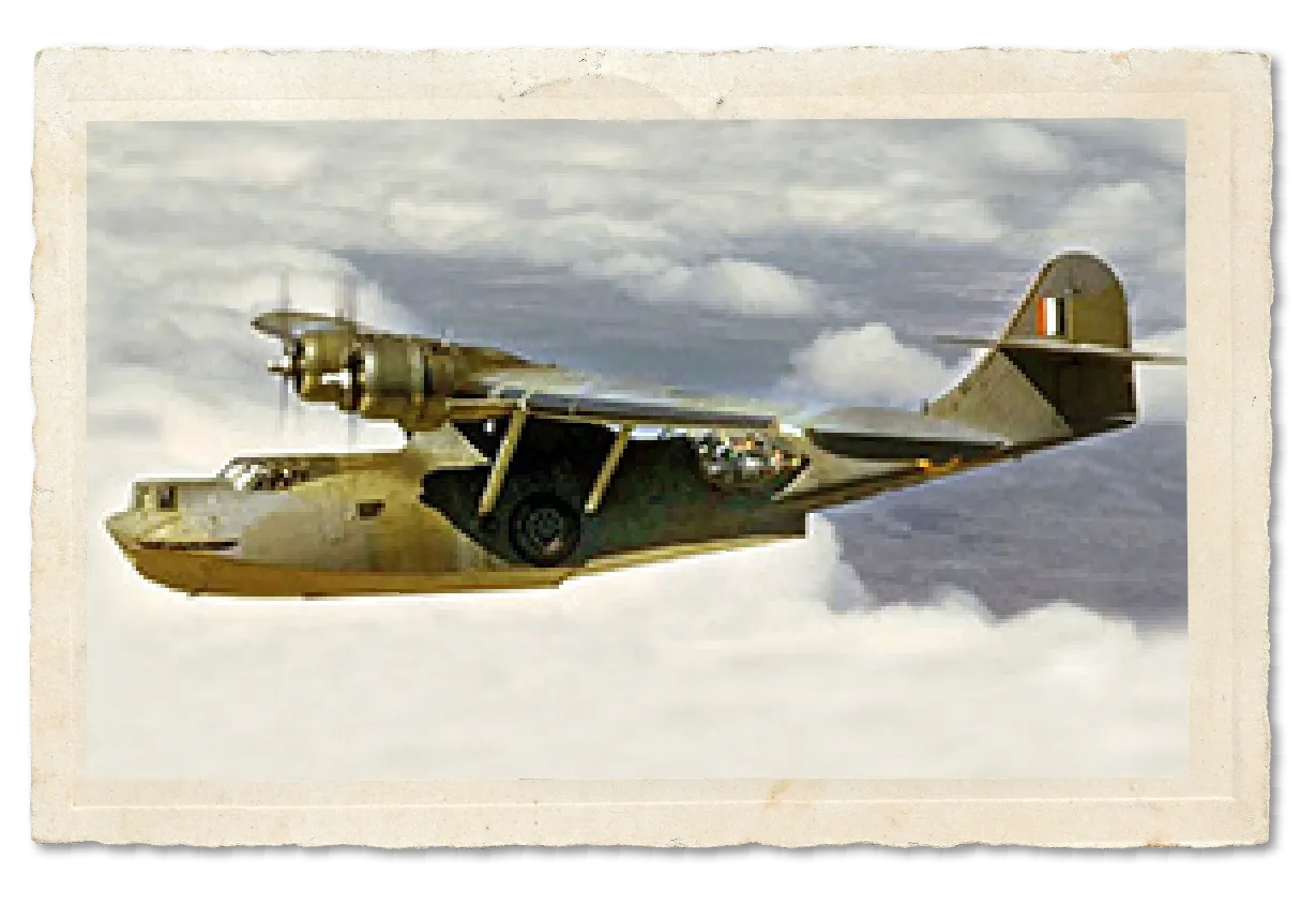 A 1943 PBY-5A Catalina circa 1940's