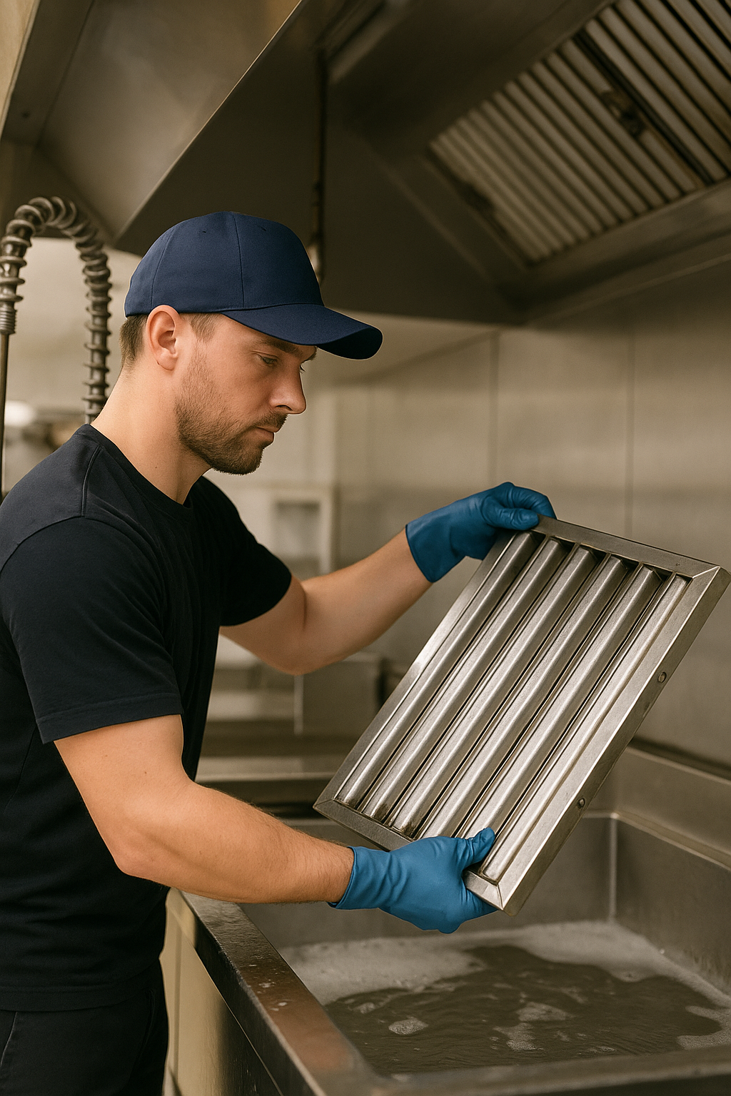 Hood Filter Cleanings & Exchange