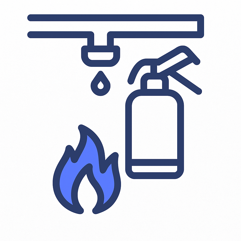 Fire suppression maintenance