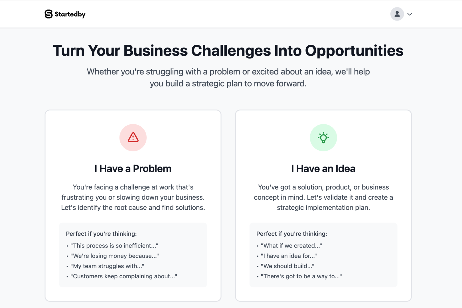 Image for Startedby Article 1