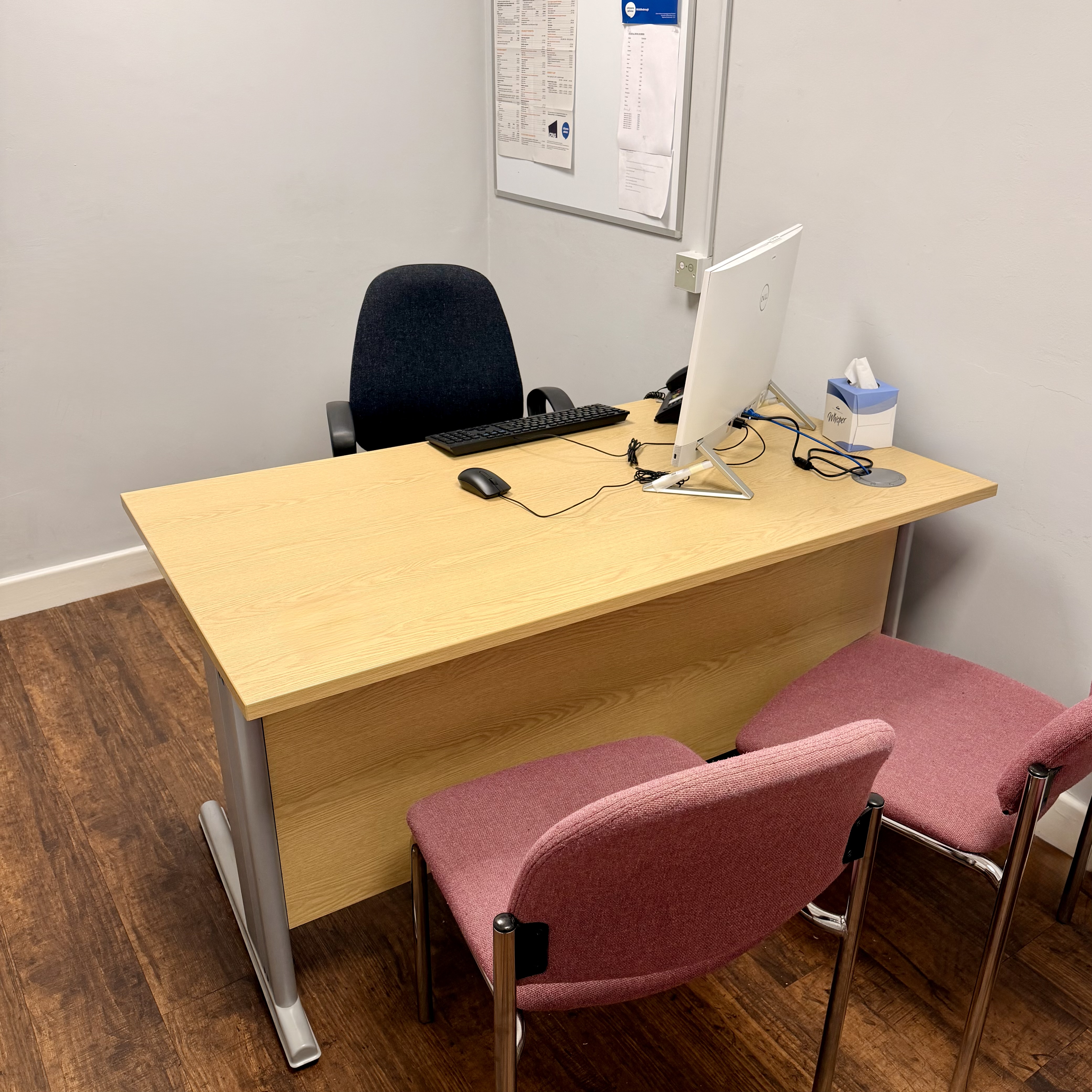 A Citizens Advice Middlesbrough interview room