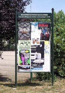 Affichage public