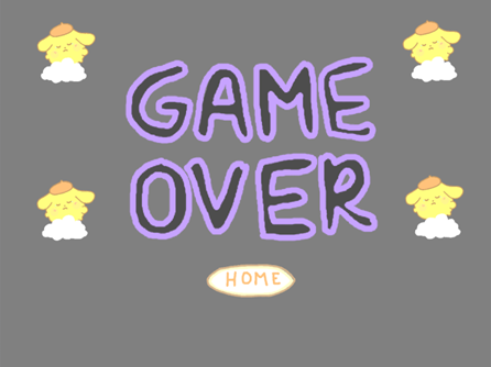 Game Over Page