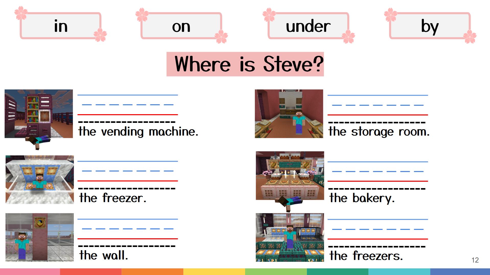 prepositions worksheet