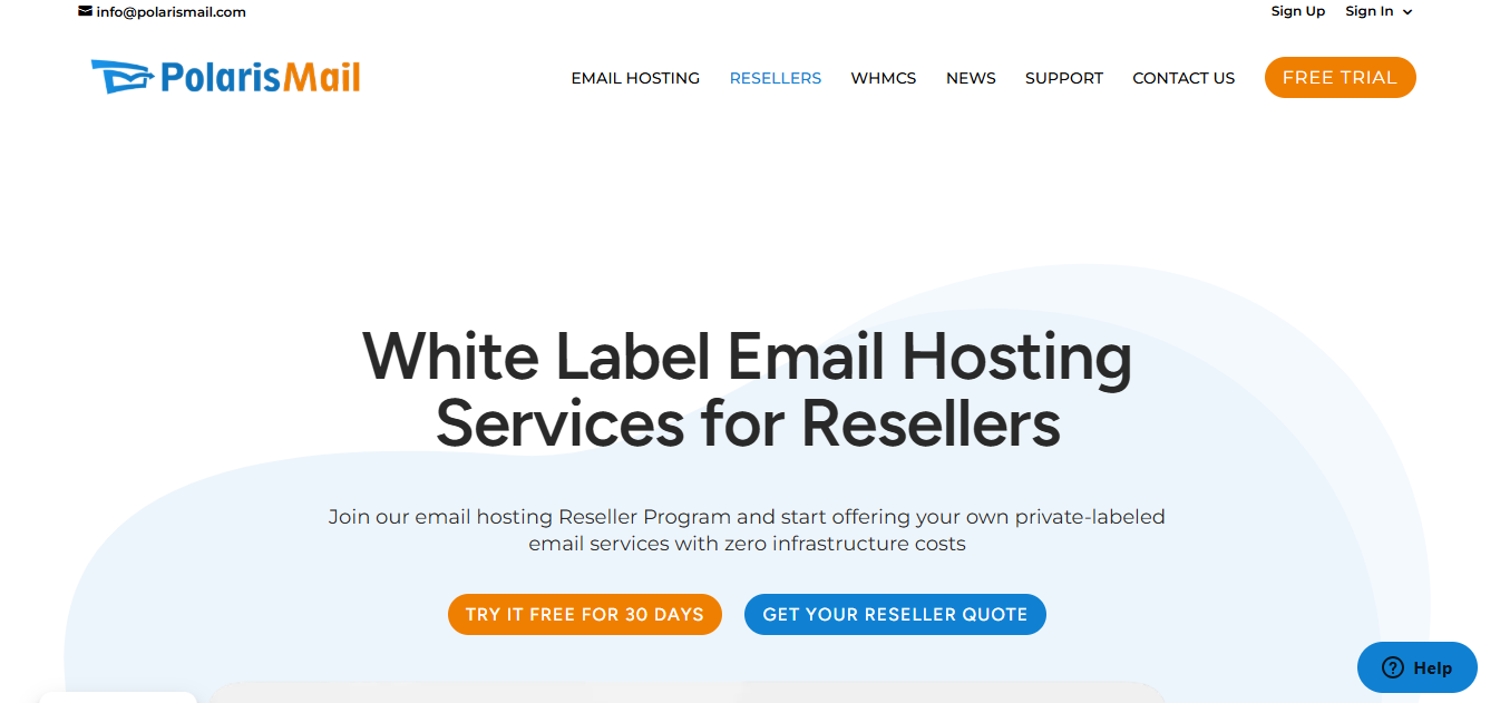 PolarisMail- Flexible business email hosting for resellers