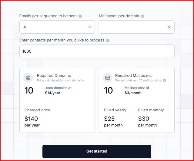 Mailforge pricing