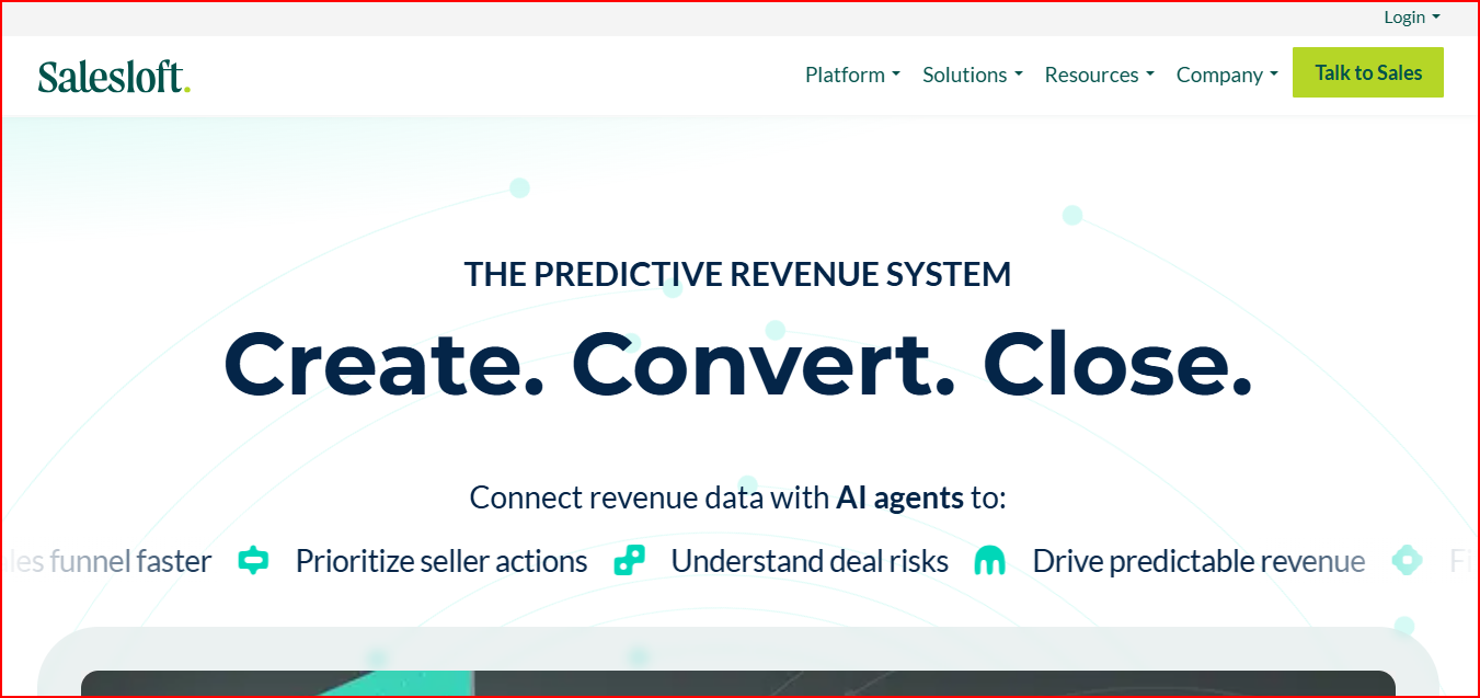 Salesloft - Revenue orchestration and sales engagement platform
