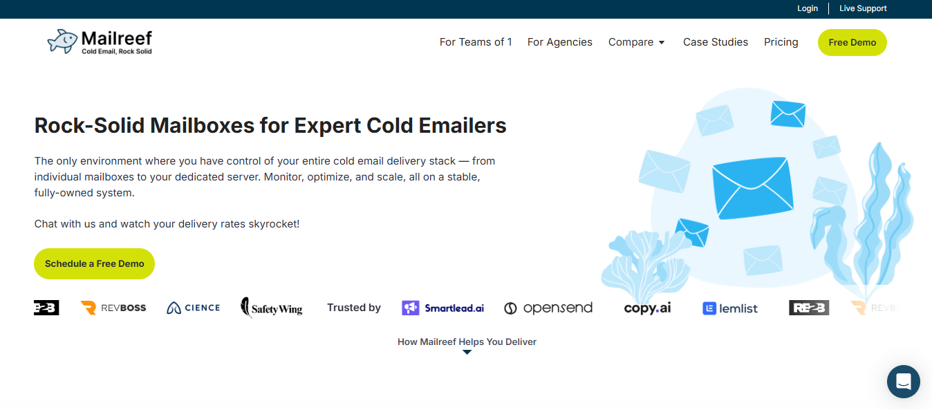 Mailreef Homepage