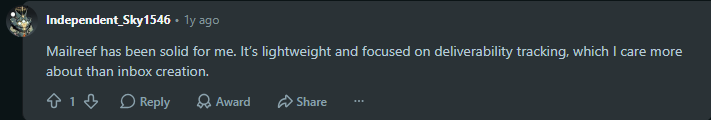User Review