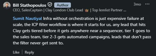 User Feedback on Sending Infrastructure