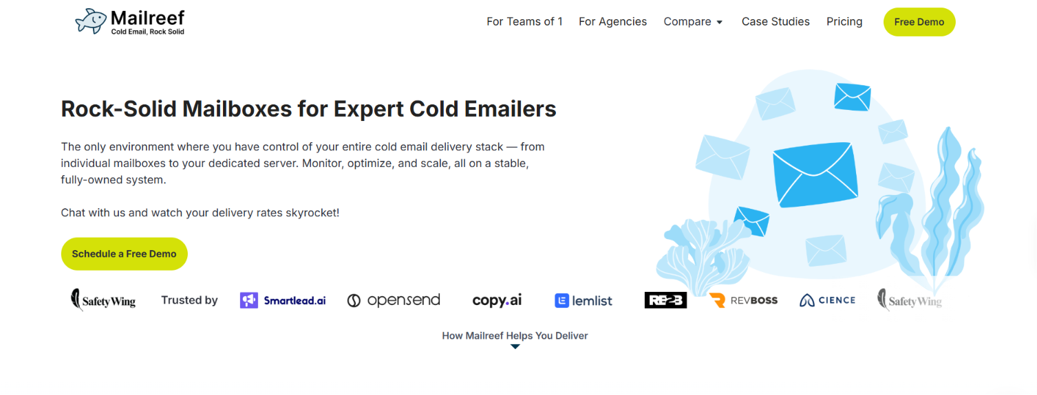 Mailreef homepage
