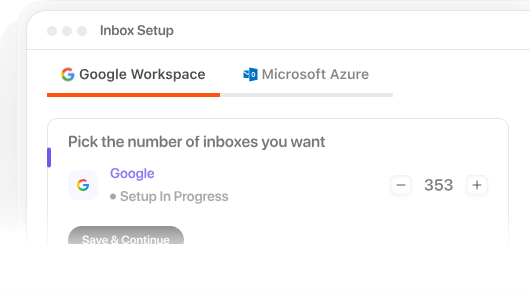 Choose an inbox type on Peeker AI