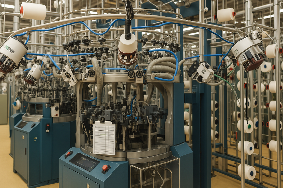 Textile Entwicklung und industrielle Fertigung