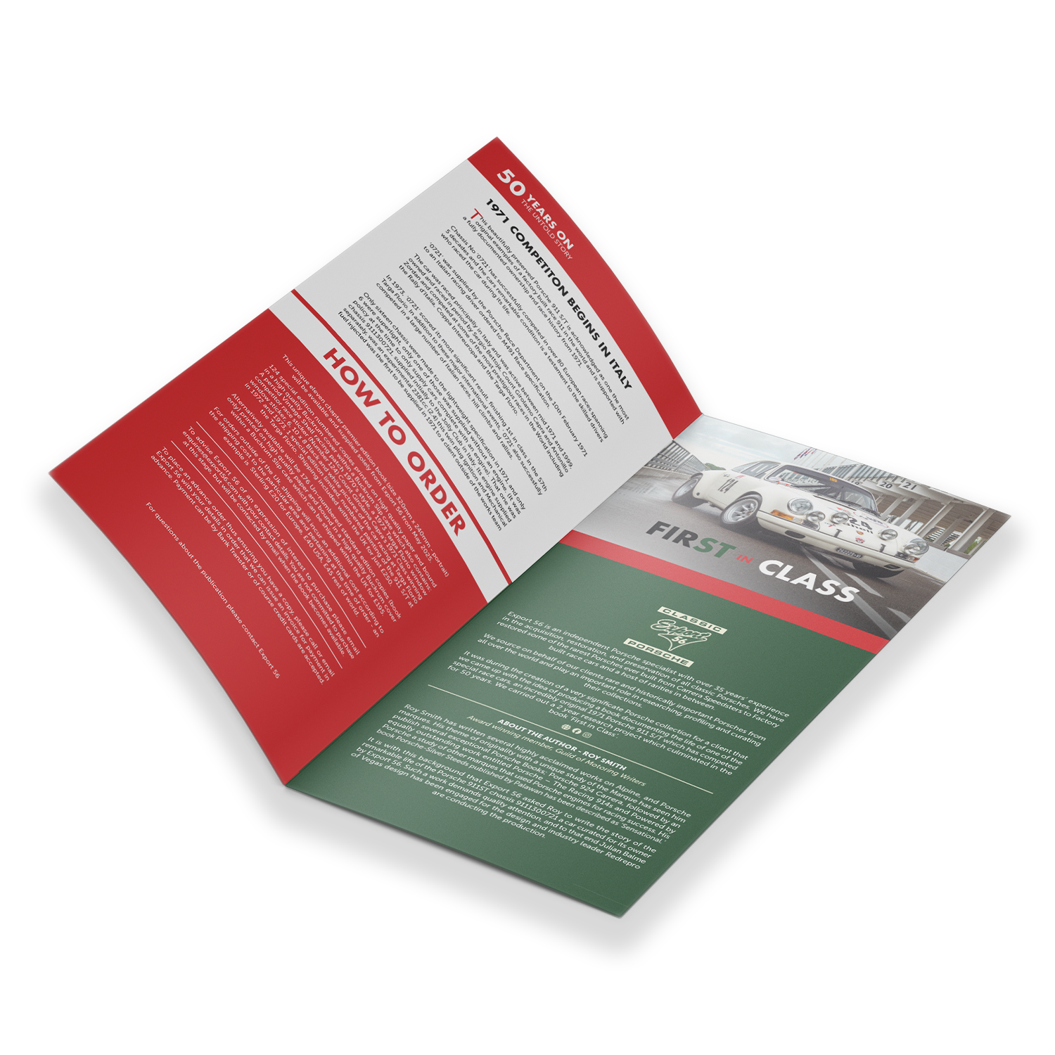 DL bifold leaflet, custom printed by Printshop MK, Milton Keynes